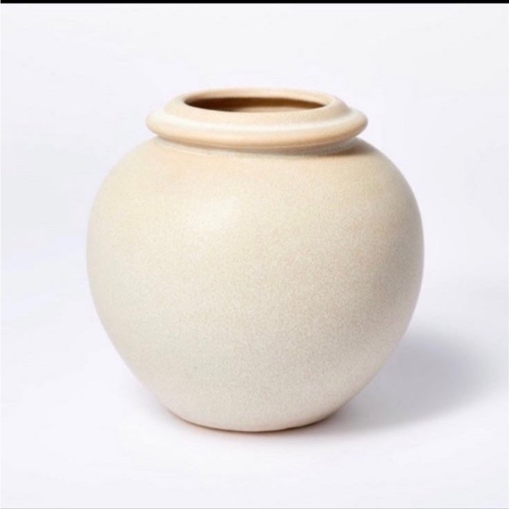 Earthenware Low Vase - Threshold designed with Studio McGee